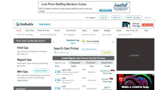 Desktop Screenshot of marylandgasprices.com